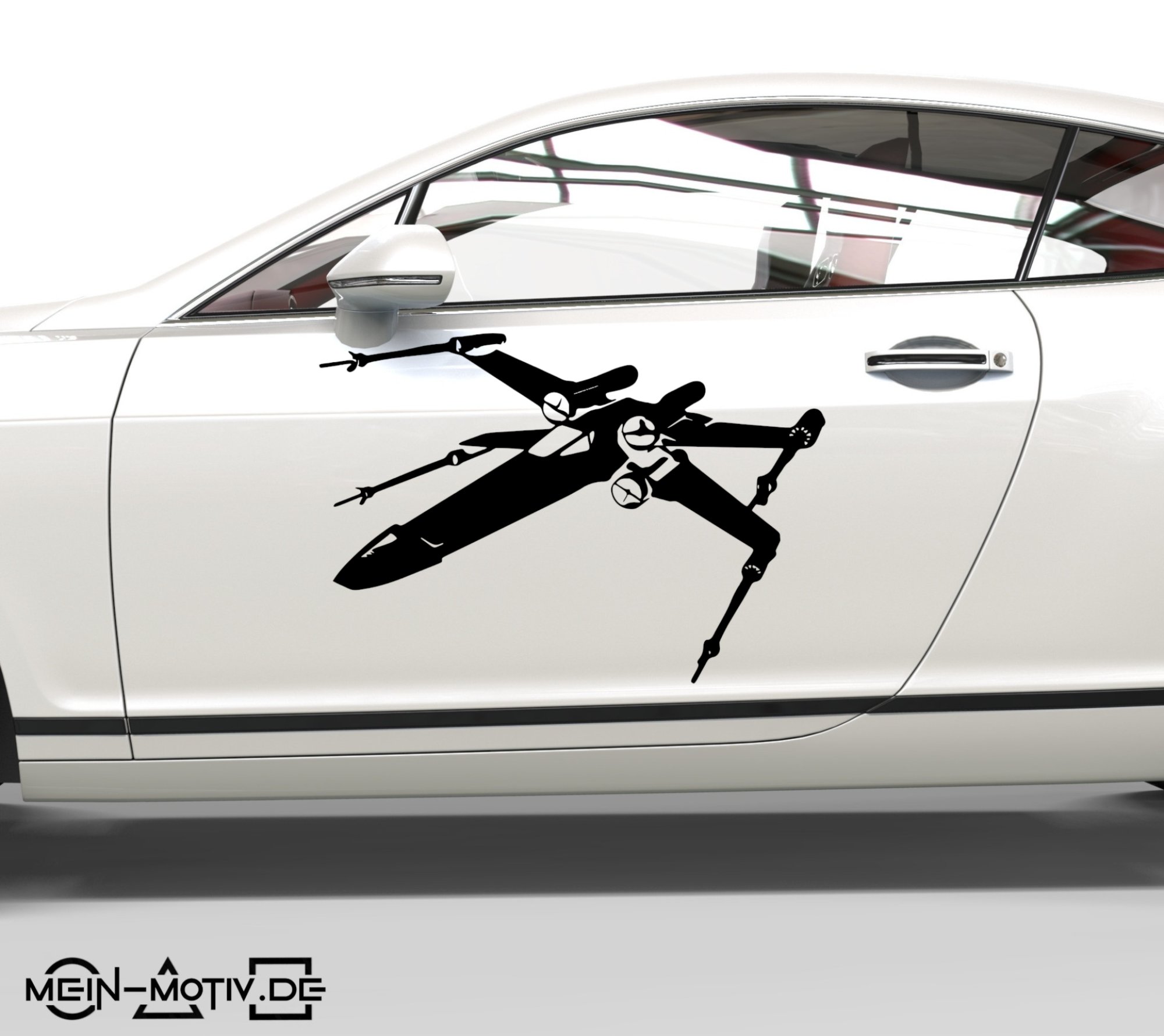 46384 Star Wars - X Wing Fighter seitlichAufkleber